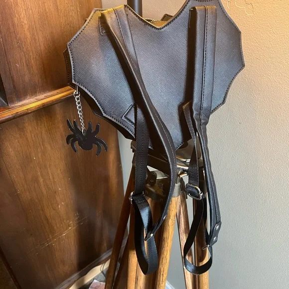 Heart Spiderweb Mini Backpack - Picture 2 of 5